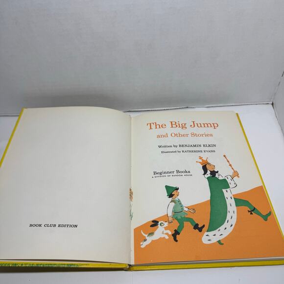 The Big Jump and Other Stories 1958 Vintage Kids Books Book Club Edition - Picture 10 of 12